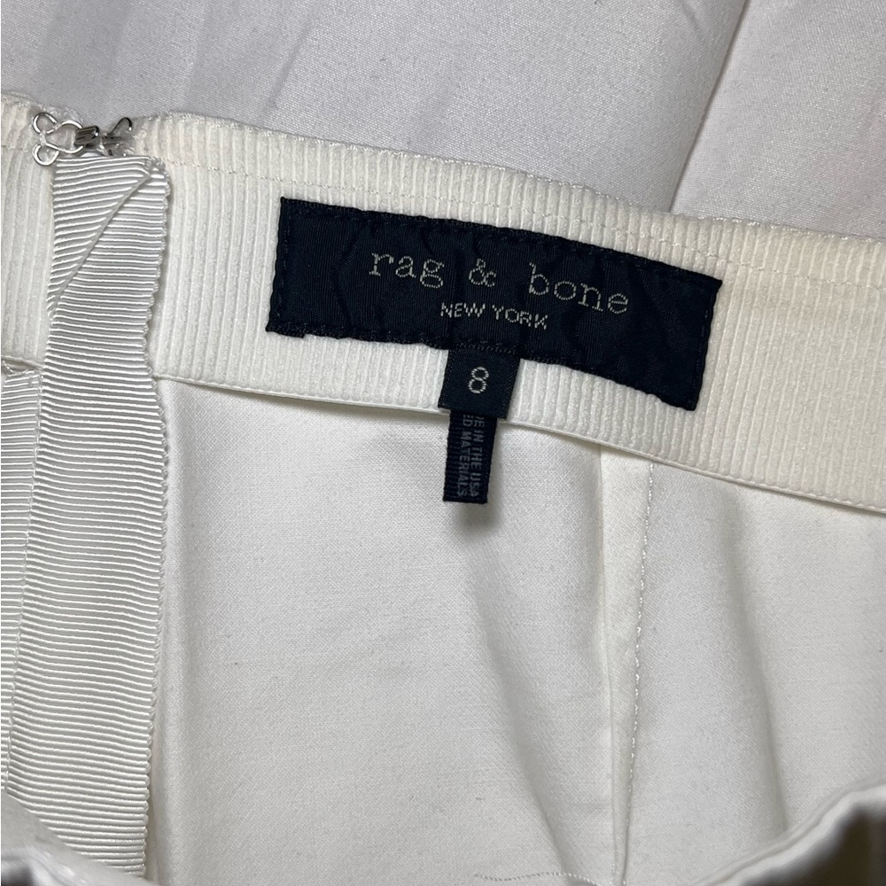 Rag & Bone Ivory Capri Trousers